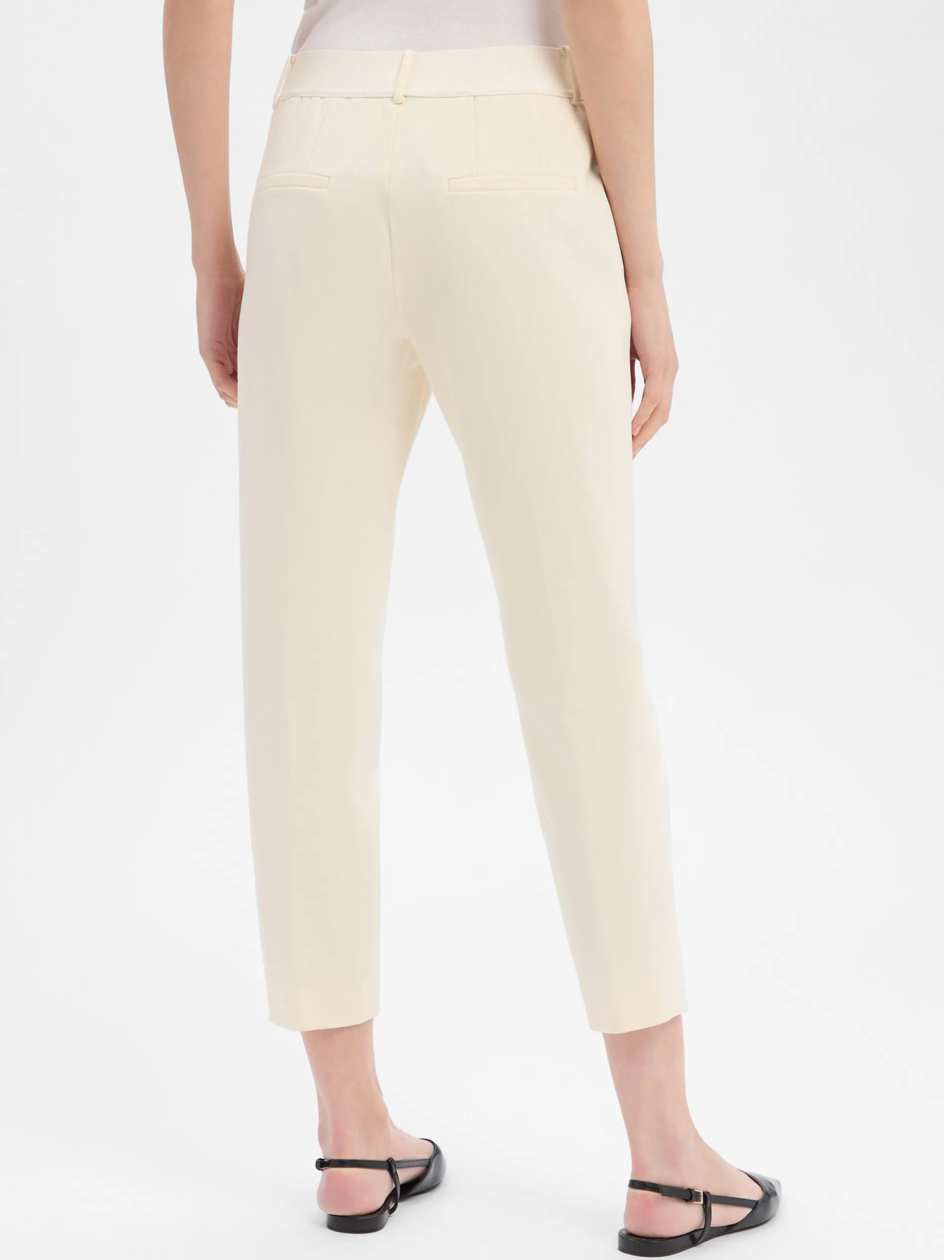 JOOP! Damen Baukasten-Stoffhose - Petunia in ecru