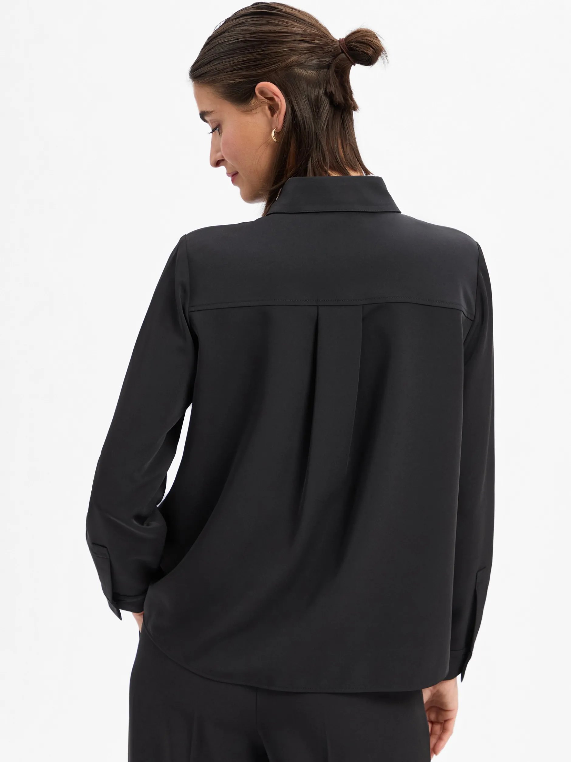 JOOP! Damen Bluse - Bakara in schwarz - Ärmel: langarm