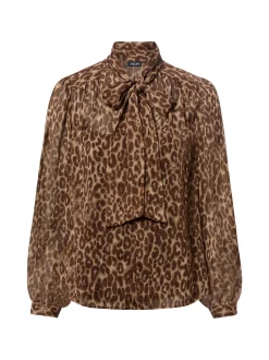 JOOP! Damen Bluse - Bettina in mehrfarbig camel