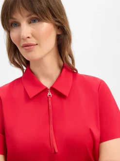 JOOP! Damen Kleid - Damina in rot - Ärmel: kurzarm
