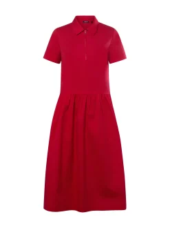 JOOP! Damen Kleid - Damina in rot - Ärmel: kurzarm