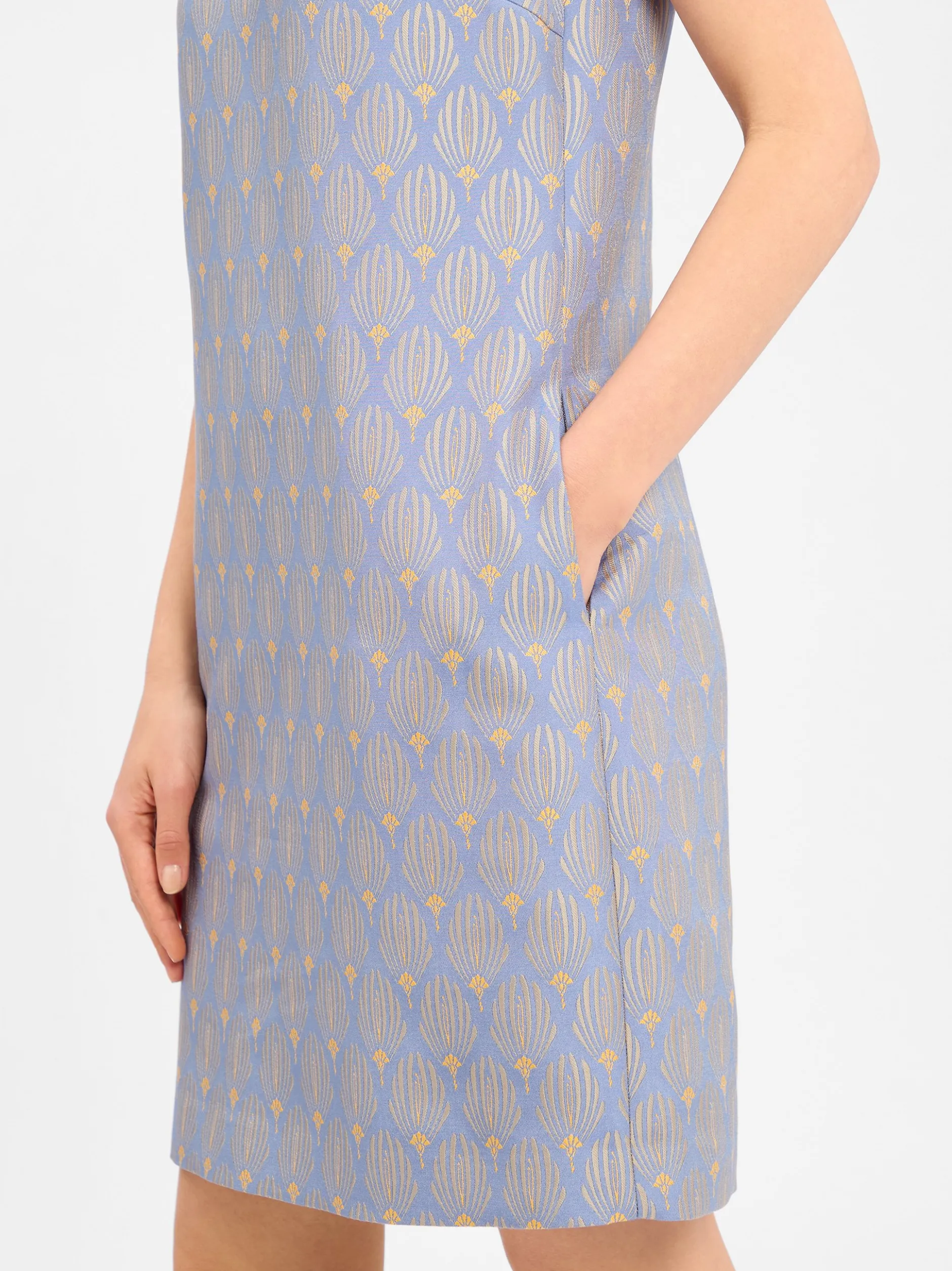 JOOP! Damen Kleid - Debbie in hellblau grau