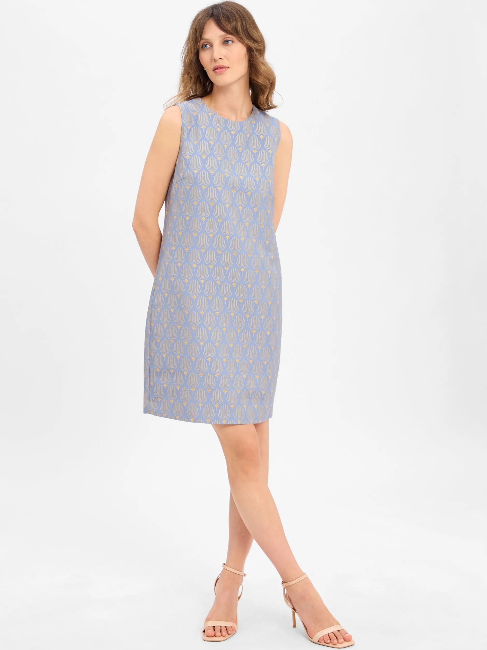 JOOP! Damen Kleid - Debbie in hellblau grau