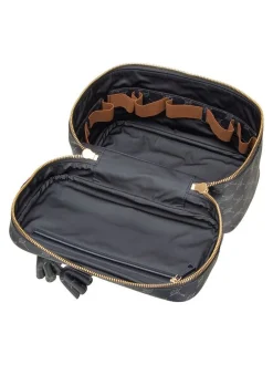 JOOP! Damen Kosmetiktasche - Cortina 1.0 Flora Washbag MHZ in schwarz