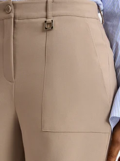 JOOP! Damen Stoffhose - Pia in beige - Länge: lang