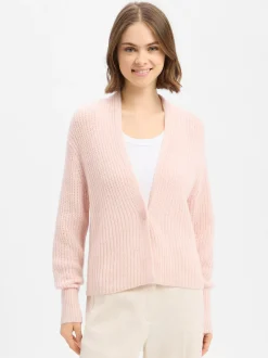JOOP! Damen Strickjacke mit Alpakaanteil - Kanna in rosa