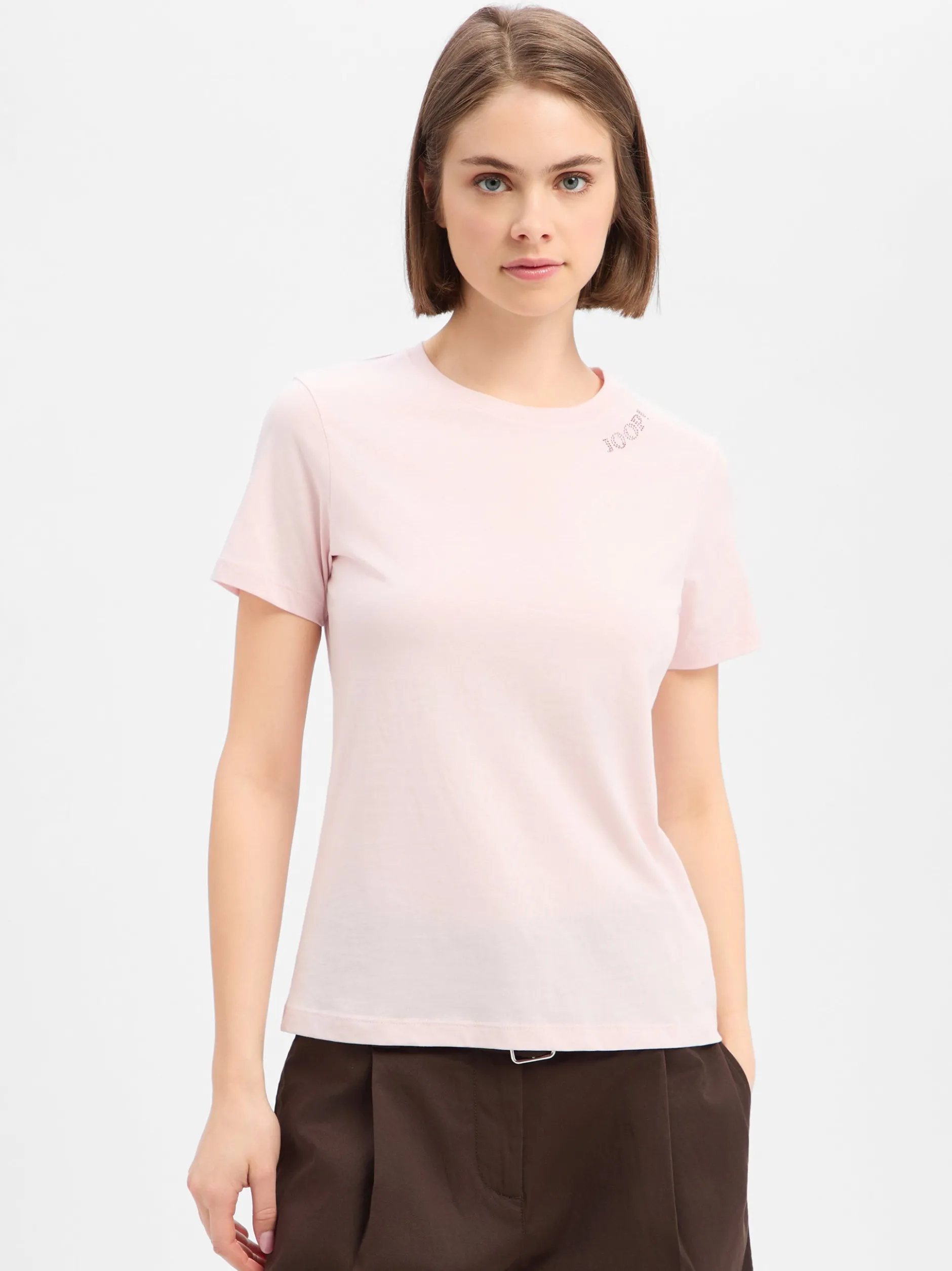 JOOP! Damen T-Shirt - Tori in rosa - Ärmel: kurzarm
