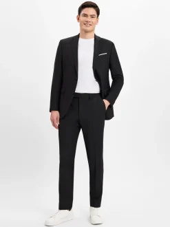 JOOP! Herren Baukasten-Hose mit Wollanteil - Brad in schwarz