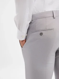 JOOP! Herren Baukasten-Hose mit Woll-Anteil - Blayr in hellgrau