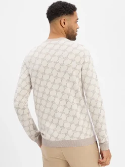 JOOP! Herren Strickpullover - Priamo in kitt beige
