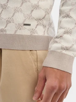 JOOP! Herren Strickpullover - Priamo in kitt beige
