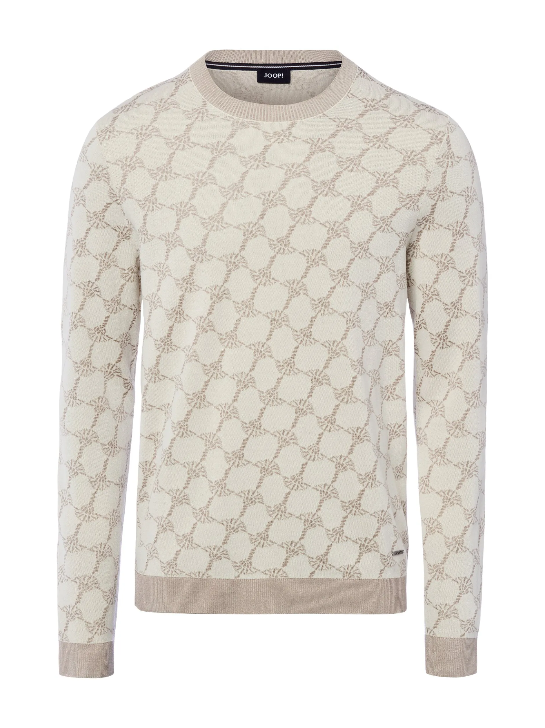 JOOP! Herren Strickpullover - Priamo in kitt beige
