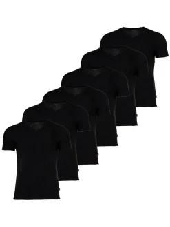 JOOP! Herren T-Shirt 6er Pack in schwarz