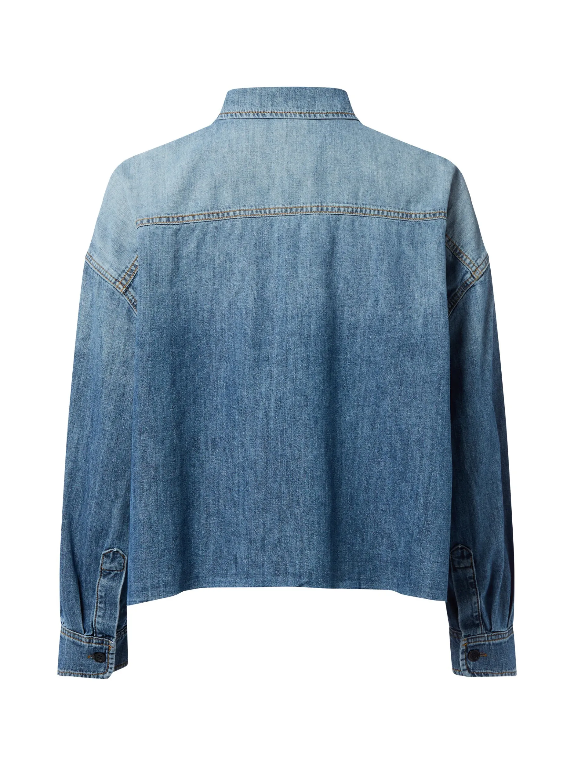 Joop Jeans Damen Jeansbluse - Ursa in denim