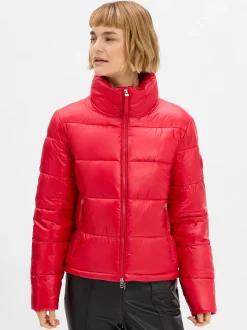 Joop Jeans Damen Pufferjacke - Opika in rot