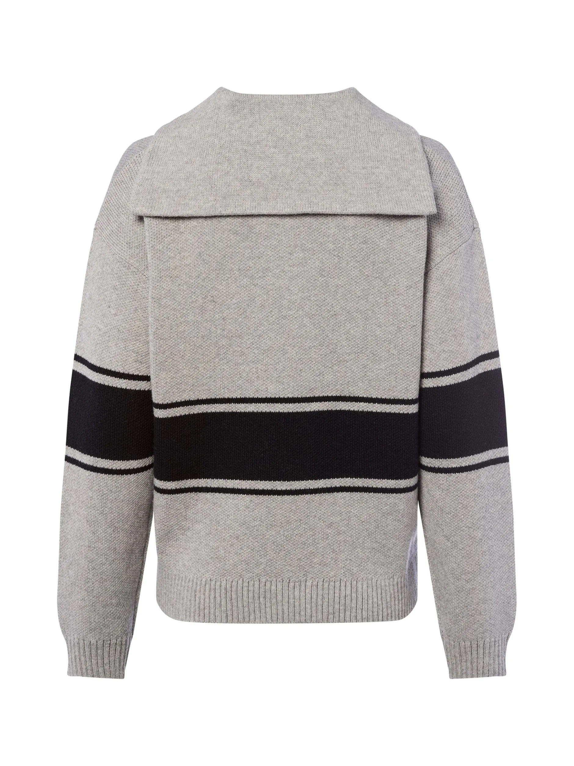Joop Jeans Damen Strickpullover - Kilo in hellgrau