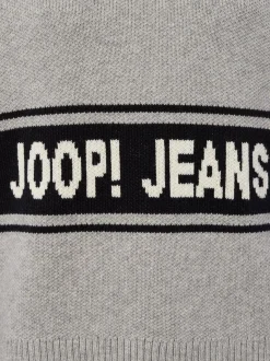 Joop Jeans Damen Strickpullover - Kilo in hellgrau