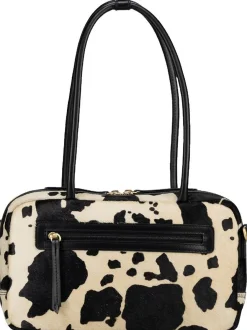 Jost Damen Handtasche in schwarz