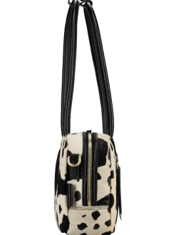 Jost Damen Handtasche in schwarz