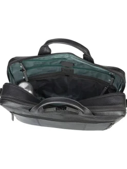 Jost Herren Aktentasche - Stockholm Business Bag L 2 Comp in schwarz
