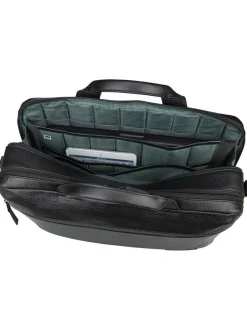 Jost Herren Aktentasche - Stockholm Business Bag L 2 Comp in schwarz