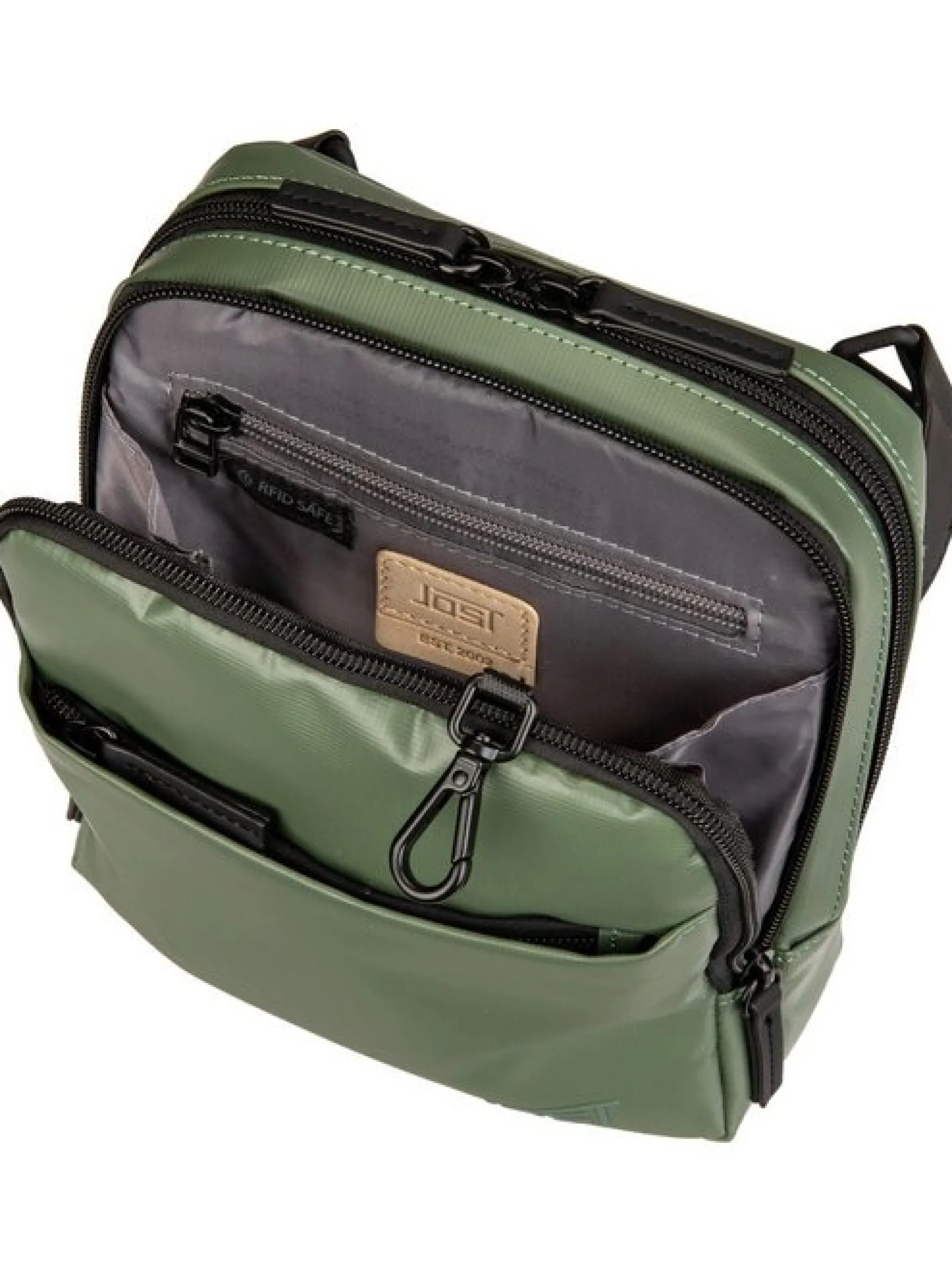 Jost Herren Bodybag - Tolja in oliv