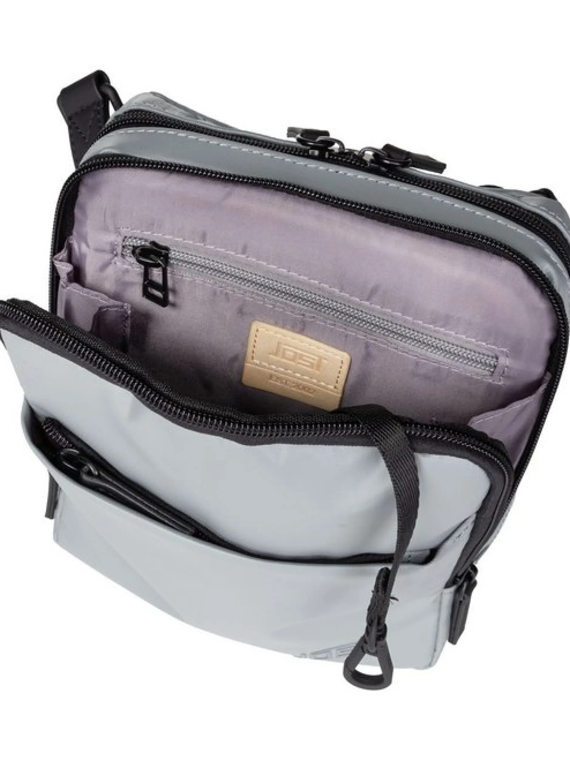 Jost Unisex Bodybag - Tolja in grau