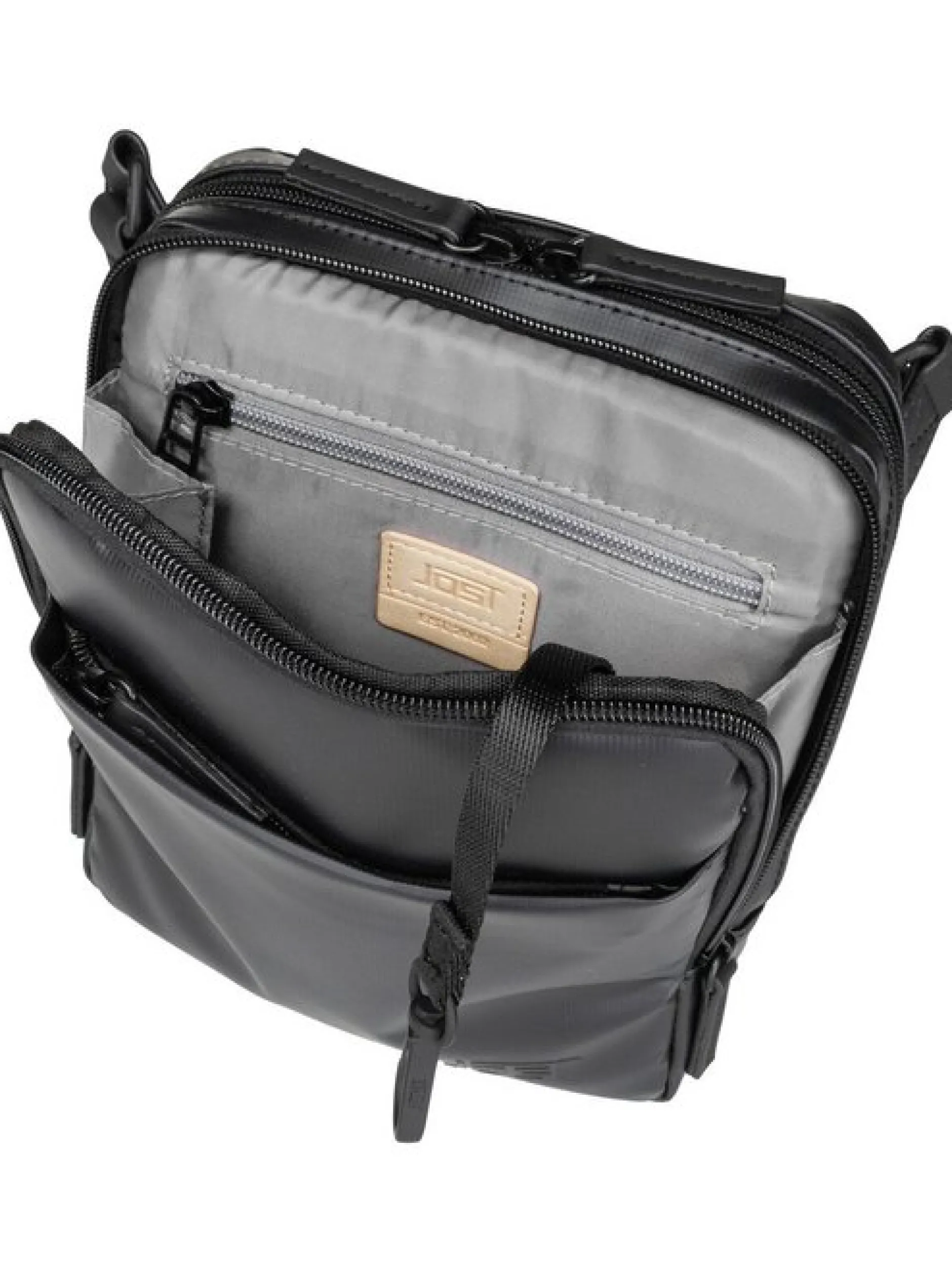 Jost Unisex Bodybag - Tolja in schwarz