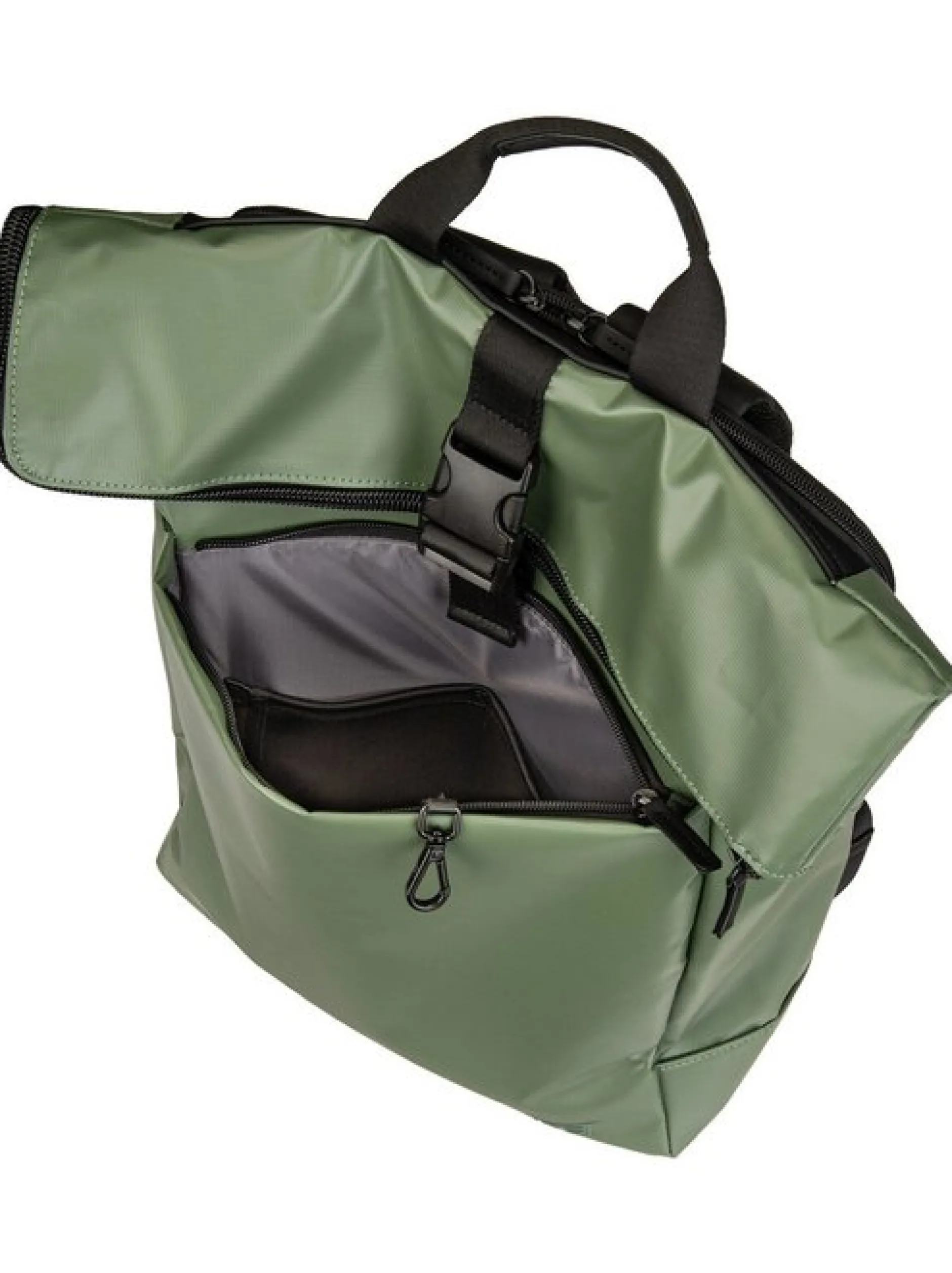 Jost Unisex Rucksack - Tolja in oliv