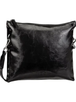 Jost Unisex Schultertasche - Kiruna in schwarz