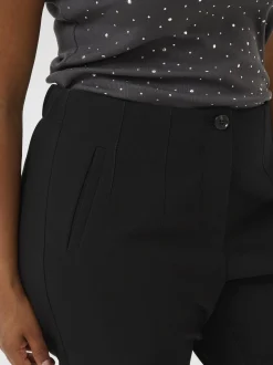 Kaffe Curve Damen Hose KCelia in schwarz