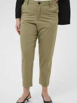 Kaffe Curve Damen Hose KCleana in grün