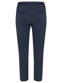 Kaffe Curve Damen Strickhose KCjenna in blau