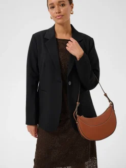Kaffe Damen Bluse KAcornelia in braun