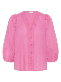 Kaffe Damen Bluse KAgabriela in pink