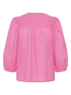 Kaffe Damen Bluse KAgabriela in pink