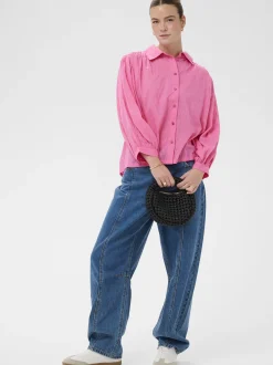 Kaffe Damen Bluse KAgabriela in pink