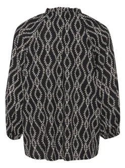 Kaffe Damen Bluse KAsigrid in schwarz