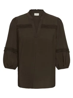 Kaffe Damen Bluse KAsonja in mocca