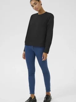 Kaffe Damen Blusenshirt KAbonita in schwarz