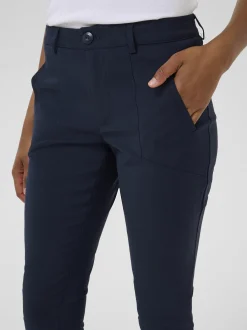 Kaffe Damen Casual Hose Vera in blau
