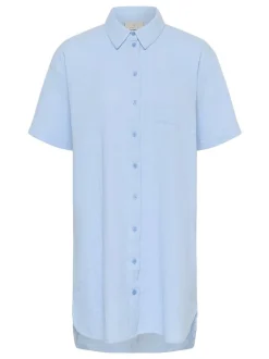 Kaffe Damen Hemd KAvafla in blau