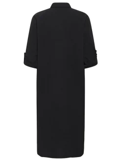 Kaffe Damen Hemdkleid KANaya in schwarz