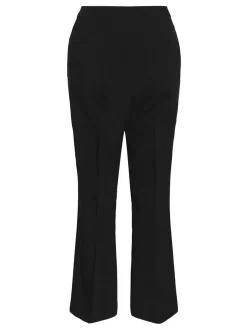 Kaffe Damen Hose KAhella Hohe Taille in schwarz