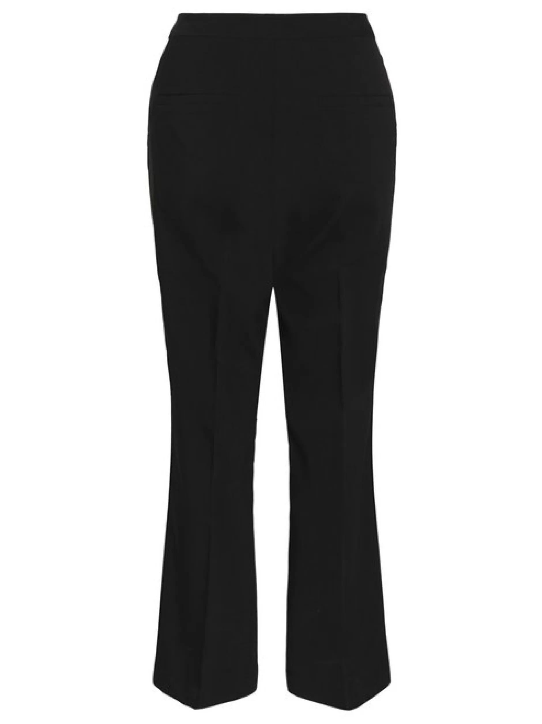Kaffe Damen Hose KAhella Hohe Taille in schwarz