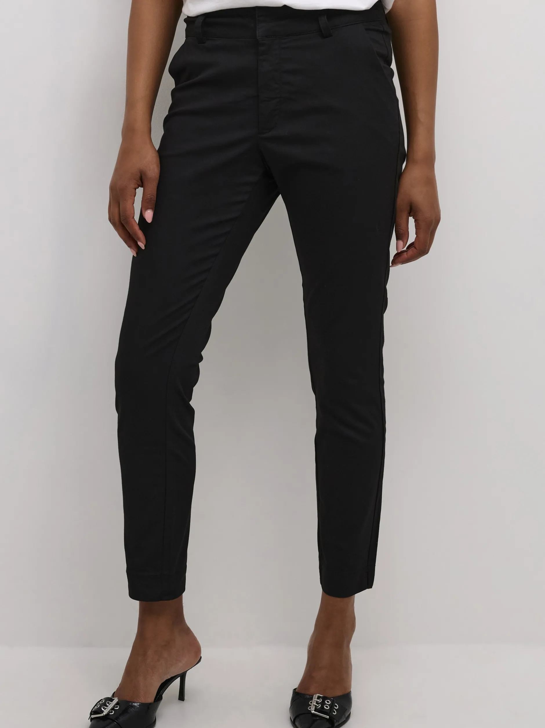 Kaffe Damen Hose KALEA in schwarz