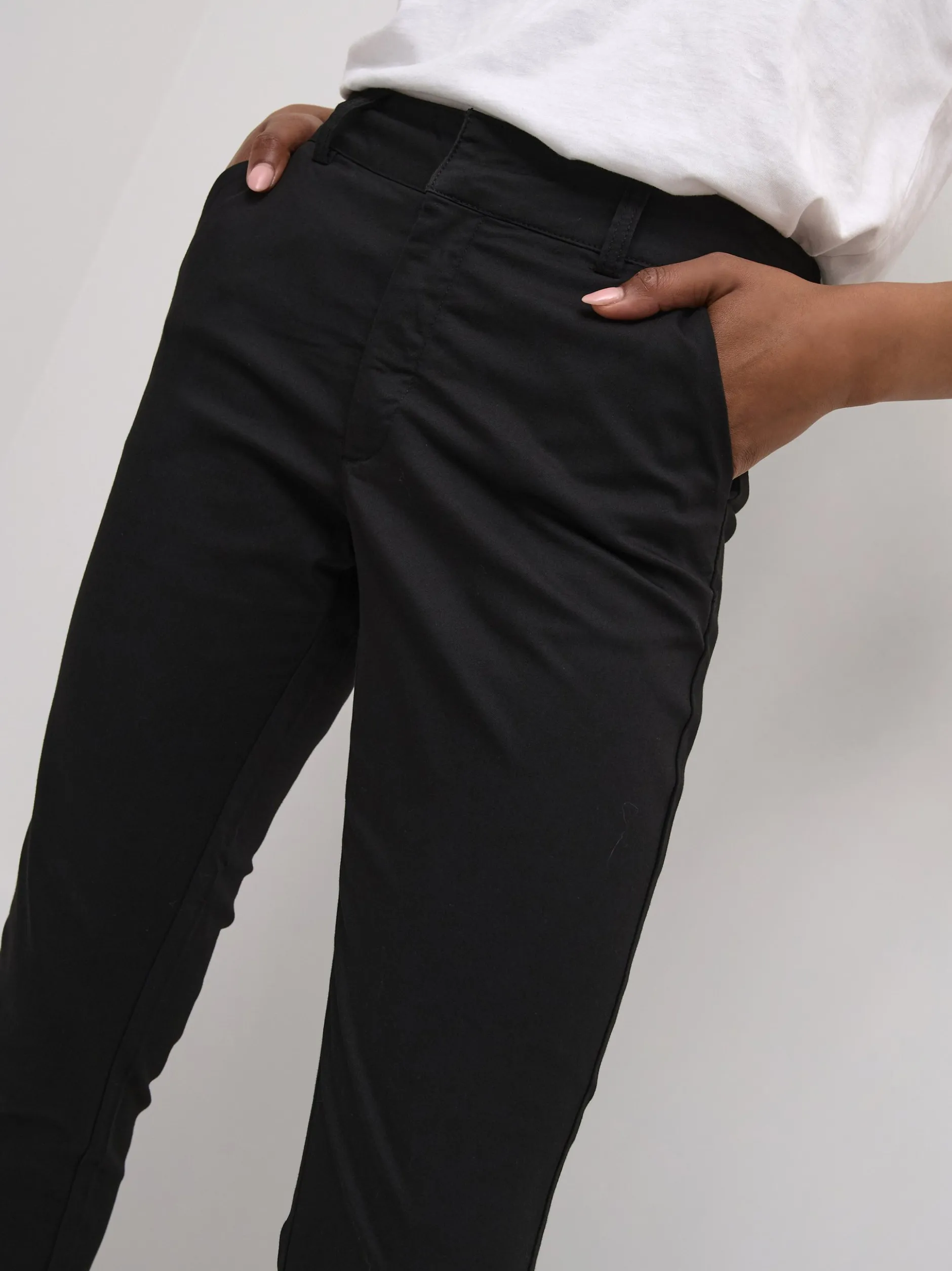 Kaffe Damen Hose KALEA in schwarz