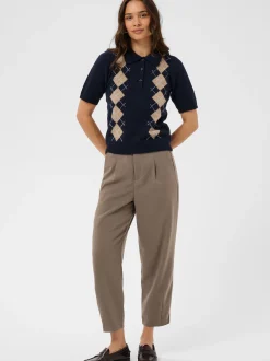 Kaffe Damen Hose KAMERLE in braun
