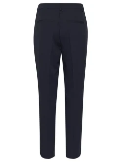 Kaffe Damen Hose KAsakura Hohe Taille in schwarz