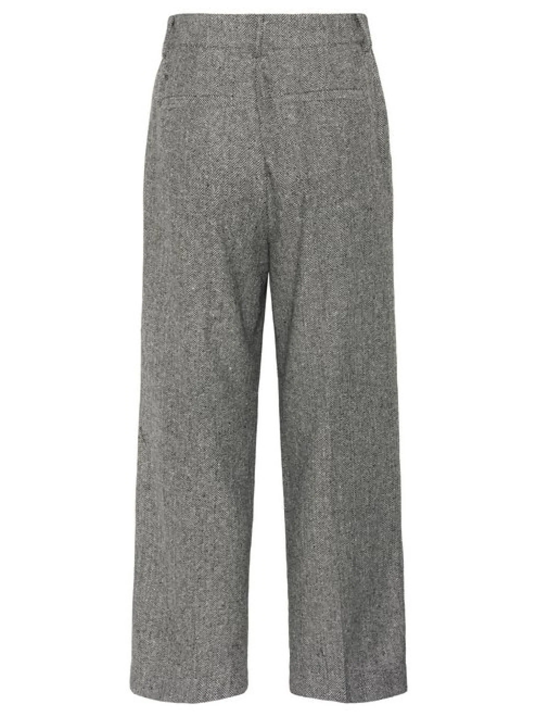 Kaffe Damen Hose KAthilda Hohe Taille in schwarz